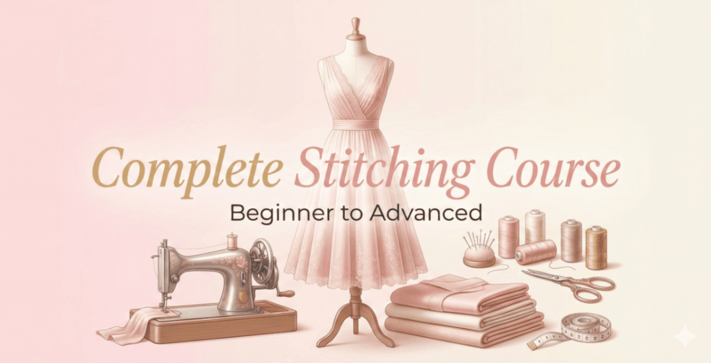 Master Stitching: Complete Course from Beginner to Advanced